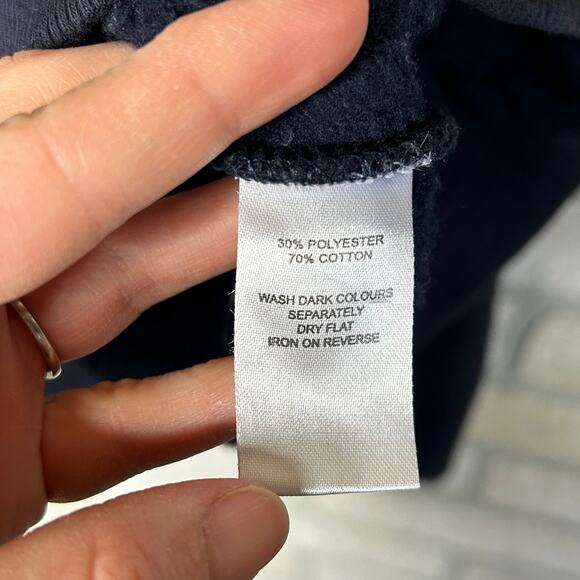 Navy Blue London England Crewneck Sweatshirt - Picture 3 of 4